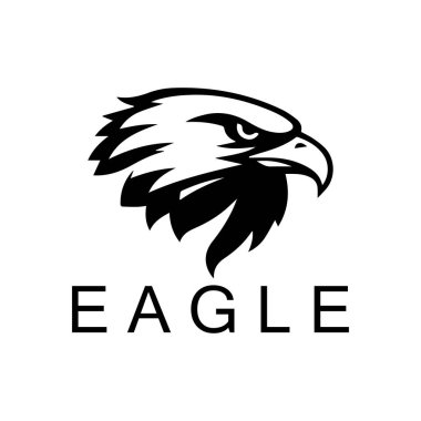 Kartal Başı Logo Tasarımı Grafik Simgesi