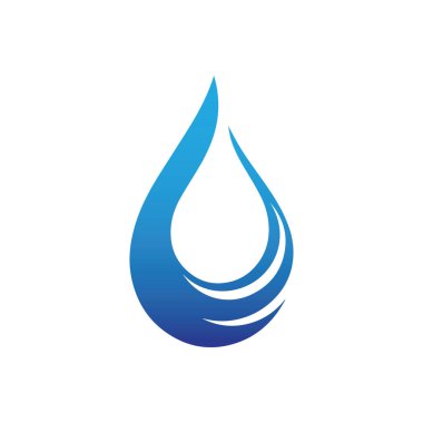 Su logosu çizimi ve ateş sembolü