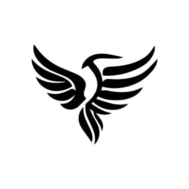 Kanat logosu ve sembol çizimi