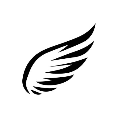 Kanat logosu ve sembol çizimi