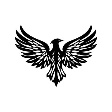 Kanat logosu ve sembol çizimi