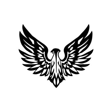 Kanat logosu ve sembol çizimi