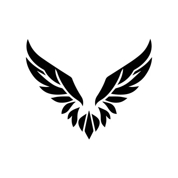 Kanat logosu ve sembol çizimi