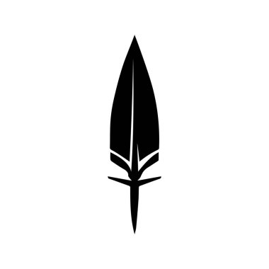 Mızrak Logo Vektör Şablonu Grafiksel