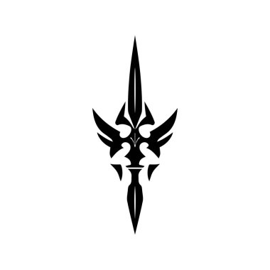 Mızrak Logo Vektör Resmi Grafiği