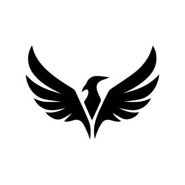 Kuş Logosu Vektör Resmi Grafiği