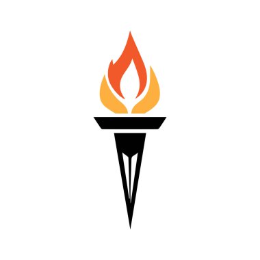 Meşale Logosu Tasarımı Grafik Çizimi