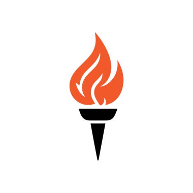 Meşale Logosu Tasarımı Grafik Çizimi