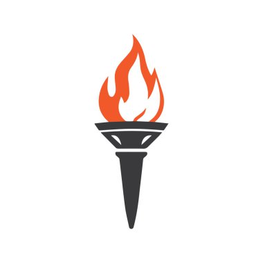 Meşale Logosu Tasarımı Grafik Çizimi