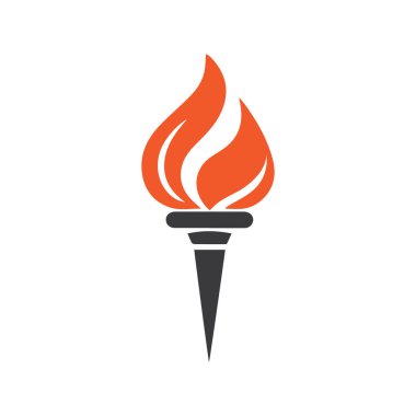 Meşale Logosu Tasarımı Grafik Çizimi