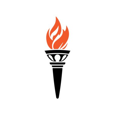 Meşale Logosu Tasarımı Grafik Çizimi