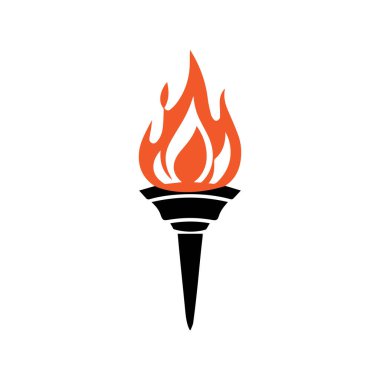 Meşale Logosu Tasarımı Grafik Çizimi