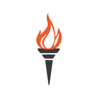 Meşale Logosu Tasarımı Grafik Çizimi