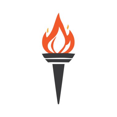 Meşale Logosu Tasarımı Grafik Çizimi