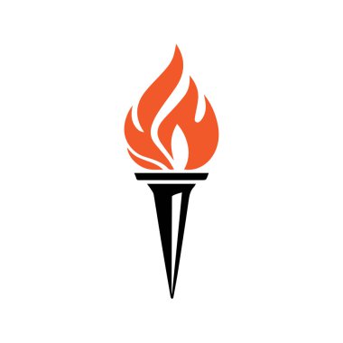 Meşale Logosu Tasarımı Grafik Çizimi