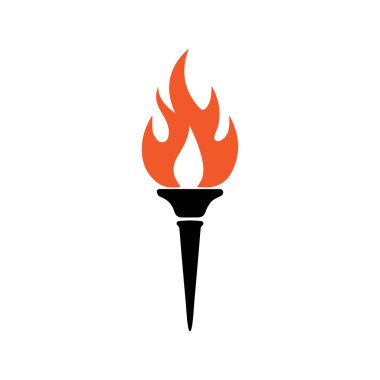 Meşale Logosu Tasarımı Grafik Çizimi