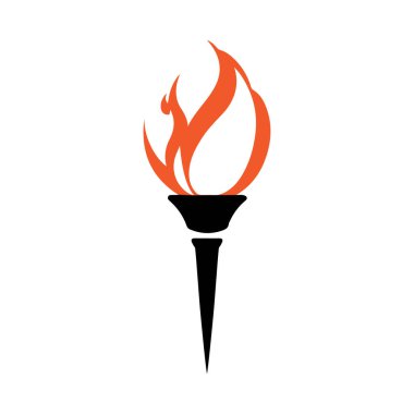 Meşale Logosu Tasarımı Grafik Çizimi