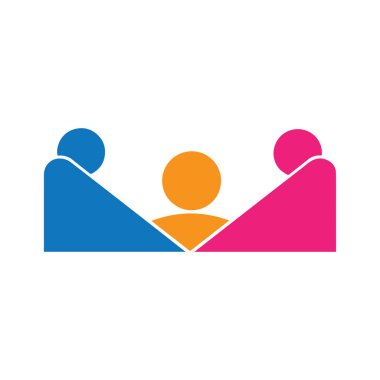 Topluluk Logosu Vektör Sanatı, Simgeler ve Grafikler