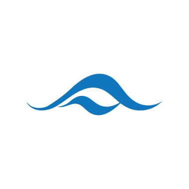 Dalga Logosu Vektör Sanatı, Simgeler ve Grafikler