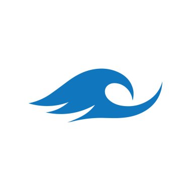 Dalga Logosu Vektör Sanatı, Simgeler ve Grafikler