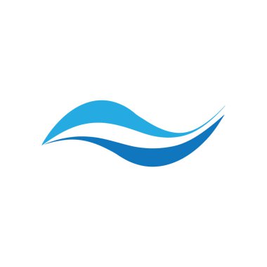 Dalga Logosu Vektör Sanatı, Simgeler ve Grafikler