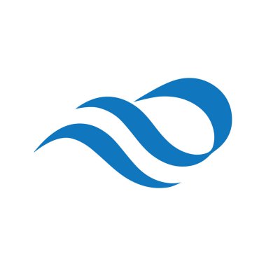 Dalga Logosu Vektör Sanatı, Simgeler ve Grafikler