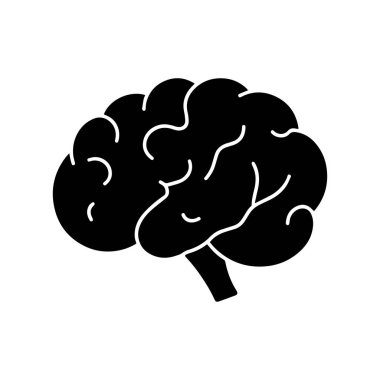 Beyin Logosu Vektörü Sanat Simgeleri ve Grafikleri