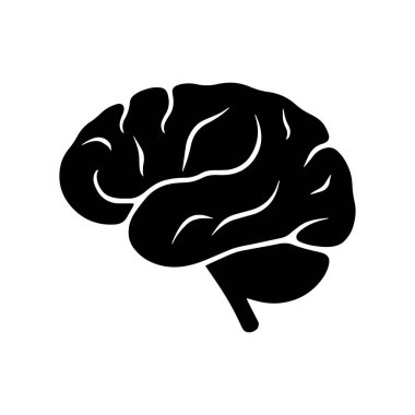 Beyin Logosu Vektörü Sanat Simgeleri ve Grafikleri