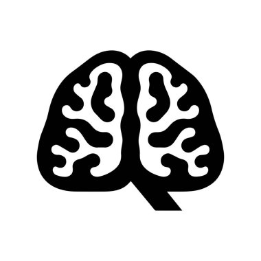 Beyin Logosu Vektörü Sanat Simgeleri ve Grafikleri