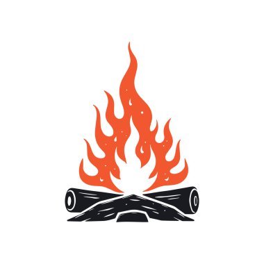 Gradyan Ateş Sembol Vektörü