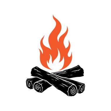 Gradyan Ateş Sembol Vektörü