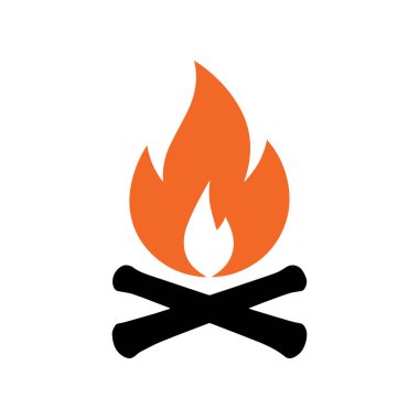 Gradyan Ateş Sembol Vektörü