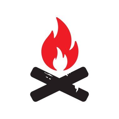 Gradyan Ateş Sembol Vektörü