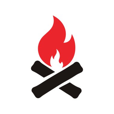 Gradyan Ateş Sembol Vektörü