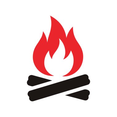 Gradyan Ateş Sembol Vektörü