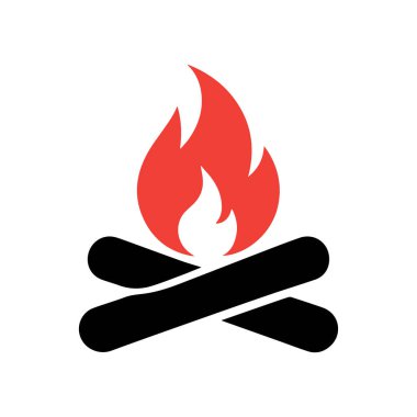 Keskin Isı Simgesi Vektörü