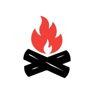 Keskin Isı Simgesi Vektörü