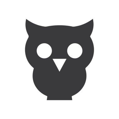 Güçlü profesyonel marka kimliği için zarif modern baykuş logosu