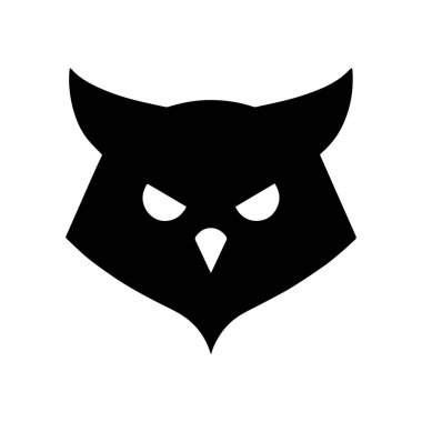 Eğitim ve markalaşma amaçları için yaratıcı oyuncu baykuş karakteri logosu