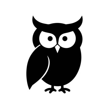 Güçlü baykuş yüzü logosu bilgeliği ve eğitim markasını temsil ediyor.