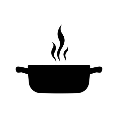 Modern restoran markalaşması için minimal spatula ve şef şapka logosu