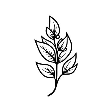 Kafe Markası için tek renkli kahve fabrikası amblemi logosu