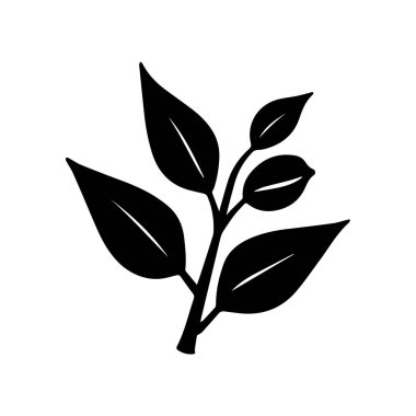 Klasik Kahve Bitkisi Tepesi Logosu Klasik Heraldik Tarzı