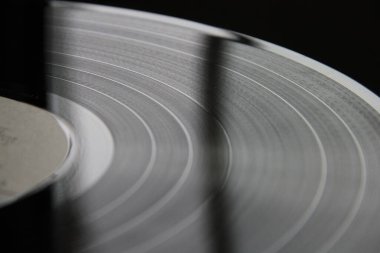 Vinil plağın kapağını kapat