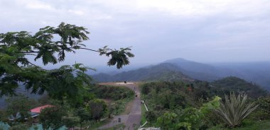 Dağların güzel manzarası