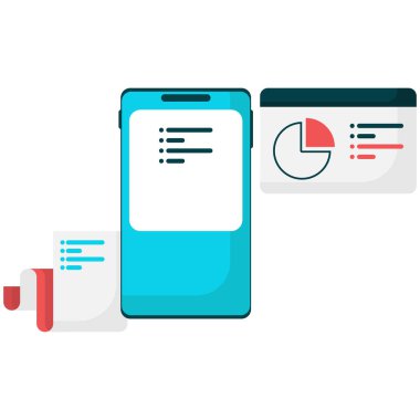 Akıllı telefon ve bilgisayar aracılığıyla iş analizi çizimi