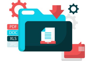 İndirilen belgeler, bazı dosyalar bir dizinde saklanır