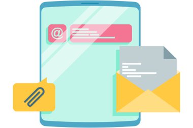 Aygıtta alınan e- postaların görüntüsü