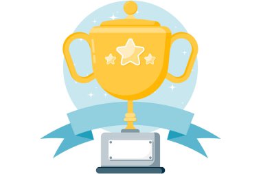 Bir fincan tasviri, ortasında yıldız olan bir kupa.