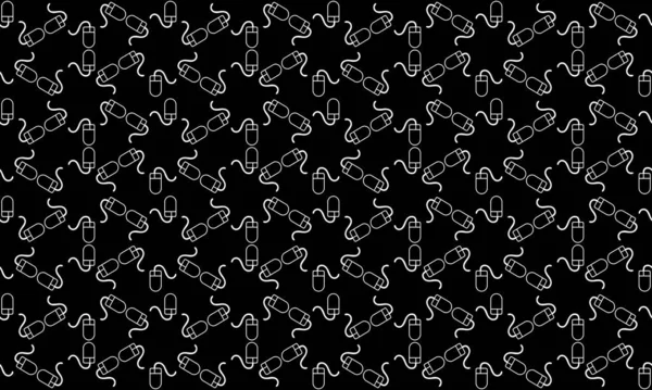 黒と白の抽象的な曲線の背景抽象的な縞模様 テクスチャ 幾何学的な部族のシームレスなパターン ベクトル黒と白の背景 エンドレステクスチャは壁紙 パターンフィルに使用できます — ストック写真